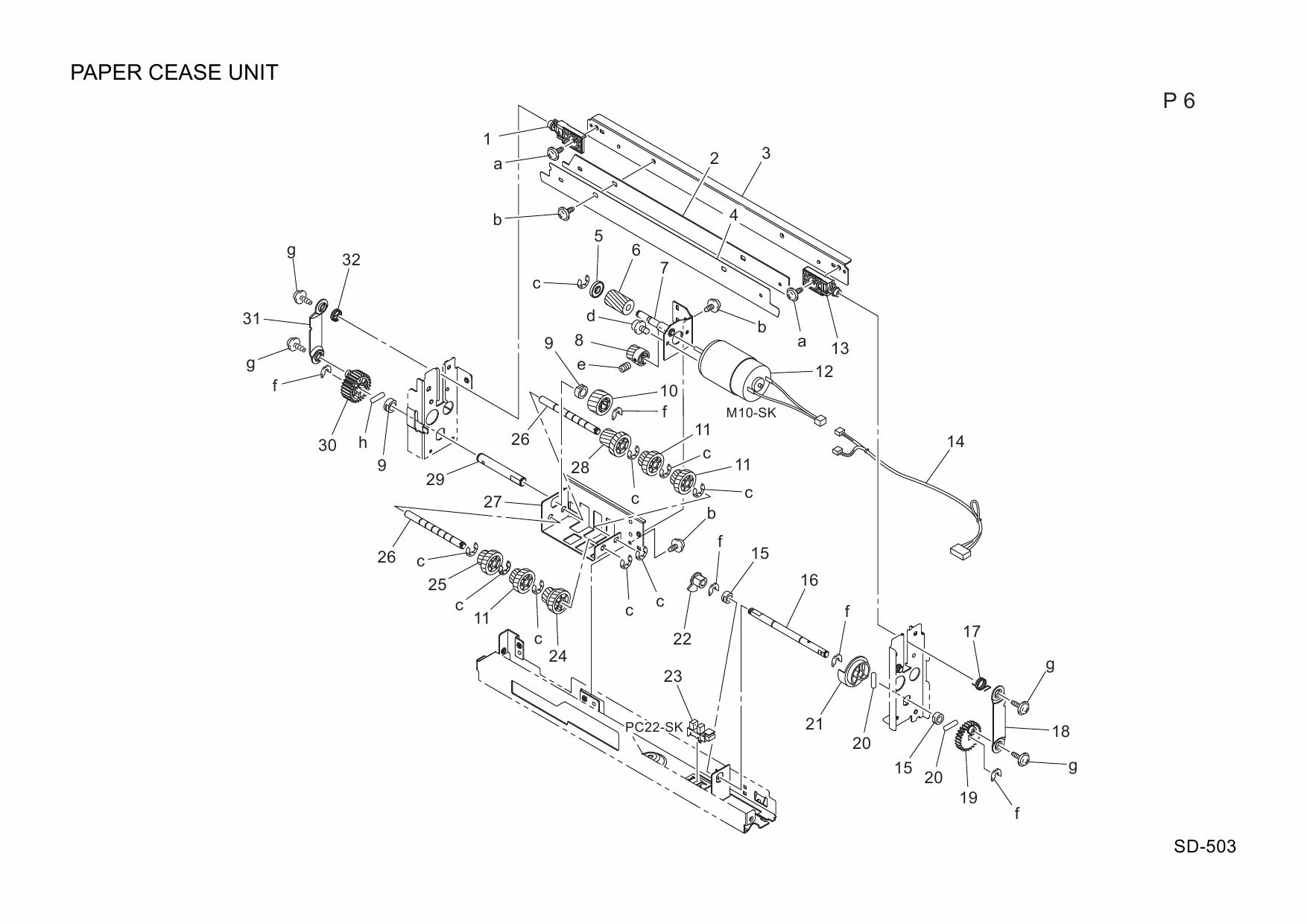 Konica-Minolta Options SD-503 4511711 Parts Manual-5